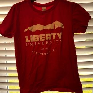 Red Liberty University T-Shirt